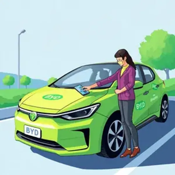 BYD mira motoristas de aplicativo, fura rivais e fecha parceria com o Banco do Brasil